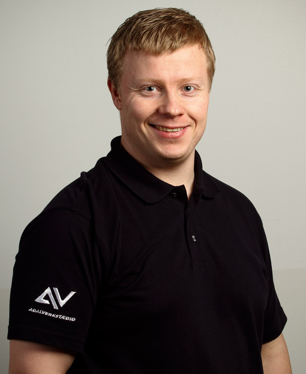 Guðbjartur Guðmundsson, bifvélavirki hjá Aðalverkstæðinu